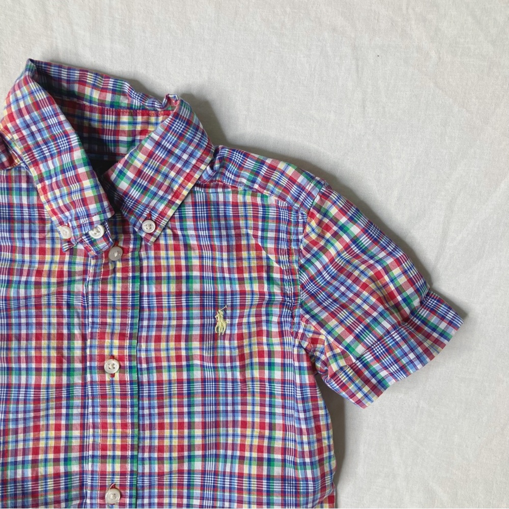 Polo Ralph Lauren • Boys Button Down in Plaid